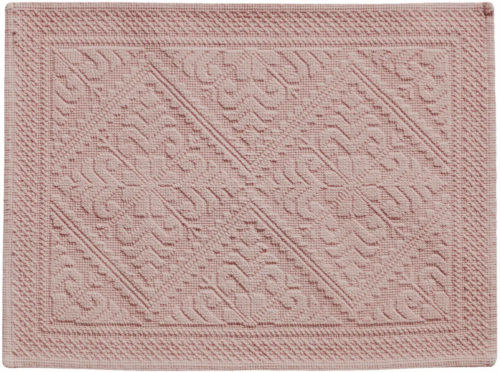 Autres linges de bain - Tapis de bain uni Enzo Aubepine 54 x 64 - MAISON VIVARAISE - SDE VIVARAISE WINKLER