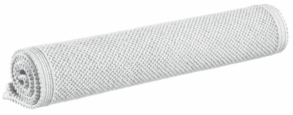 Autres linges de bain - Tapis de bain uni Etia Neige 70 x 140 - MAISON VIVARAISE - SDE VIVARAISE WINKLER