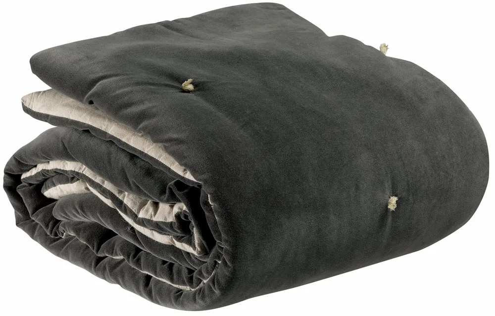 Throw blankets - Elise Knotted Dots Throw Blanket Tonnerre 140 X 200 - MAISON VIVARAISE - SDE VIVARAISE WINKLER