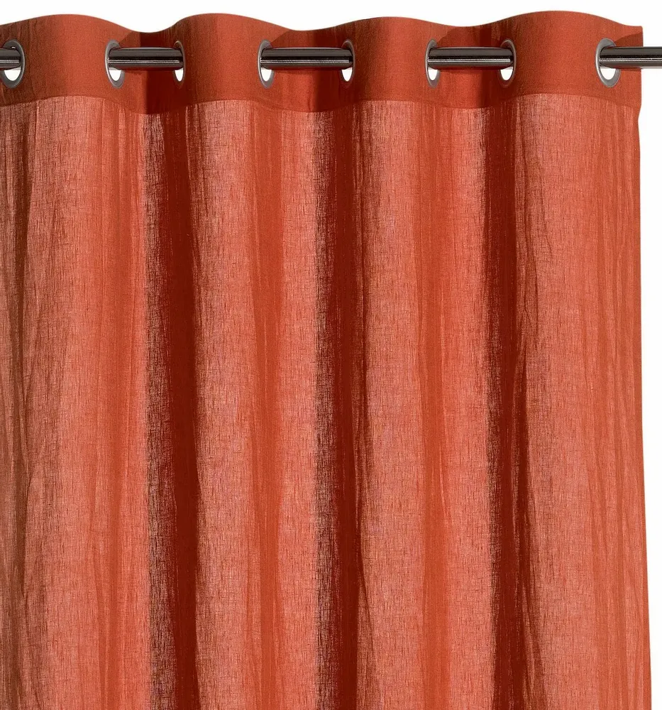 Curtains and window coverings - Zeff Curtain Rooibos 140 X 280 - MAISON VIVARAISE - SDE VIVARAISE WINKLER