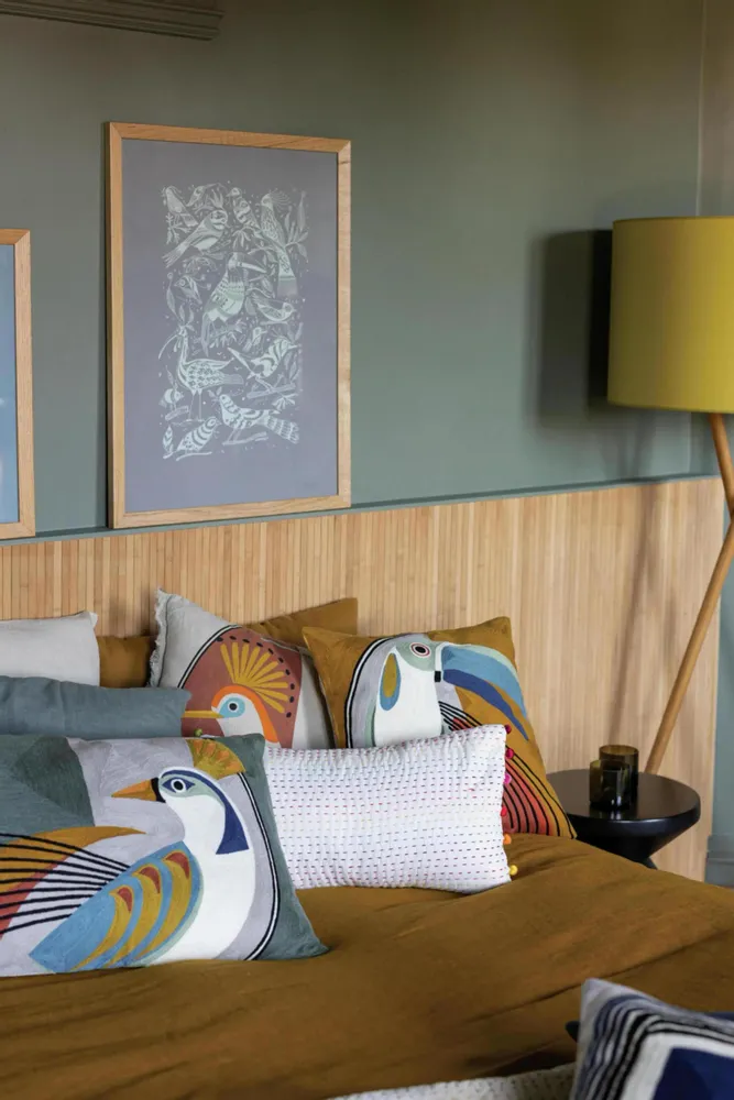 Linge de lit - Taie d'oreiller Zeff Bronze 50 x 75 - MAISON VIVARAISE - SDE VIVARAISE WINKLER