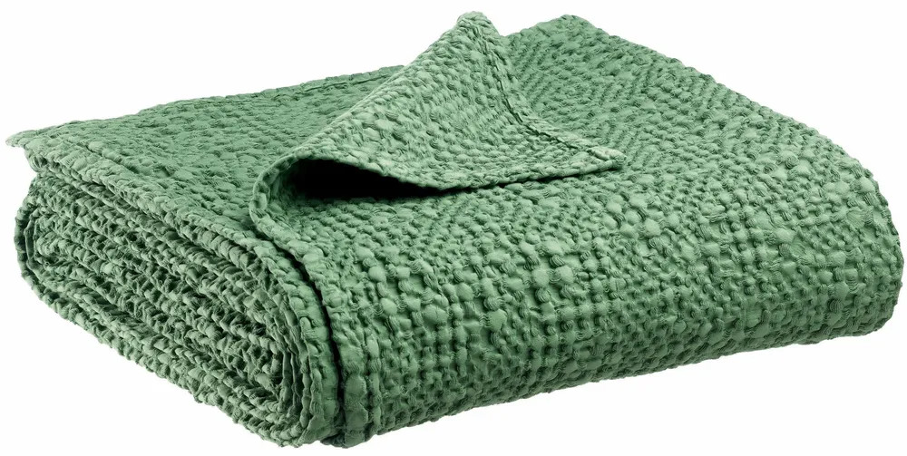 Throw blankets - Tana Throw Blanket Amande 140 X 200 - MAISON VIVARAISE - SDE VIVARAISE WINKLER