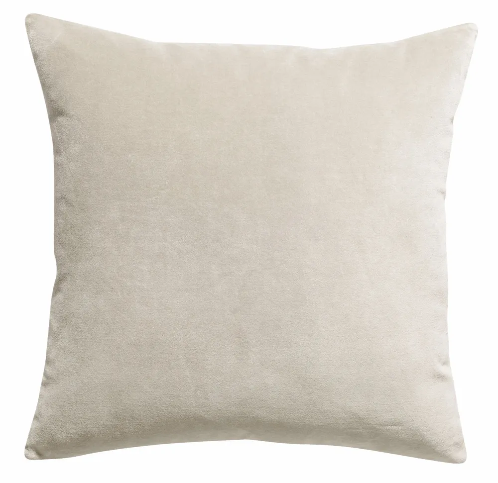 Cushions - Plain Cushion Elise Grège 45 X 45 - MAISON VIVARAISE - SDE VIVARAISE WINKLER