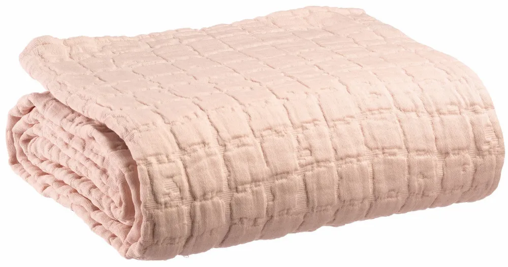 Plaids - Plaid Swami Nude 130 x 200 - MAISON VIVARAISE - SDE VIVARAISE WINKLER