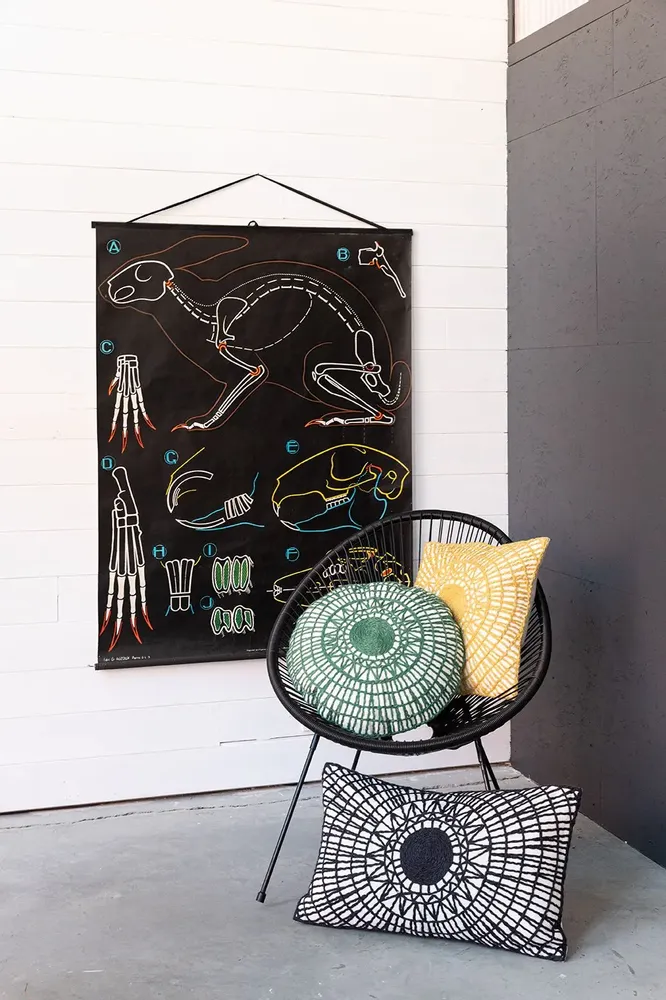 Coussins - Coussin brodé Noa Epicea 45 x 45 - MAISON VIVARAISE - SDE VIVARAISE WINKLER