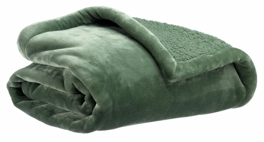 Throw blankets - Maxi throw Michka Amande 180 X 220 - MAISON VIVARAISE - SDE VIVARAISE WINKLER