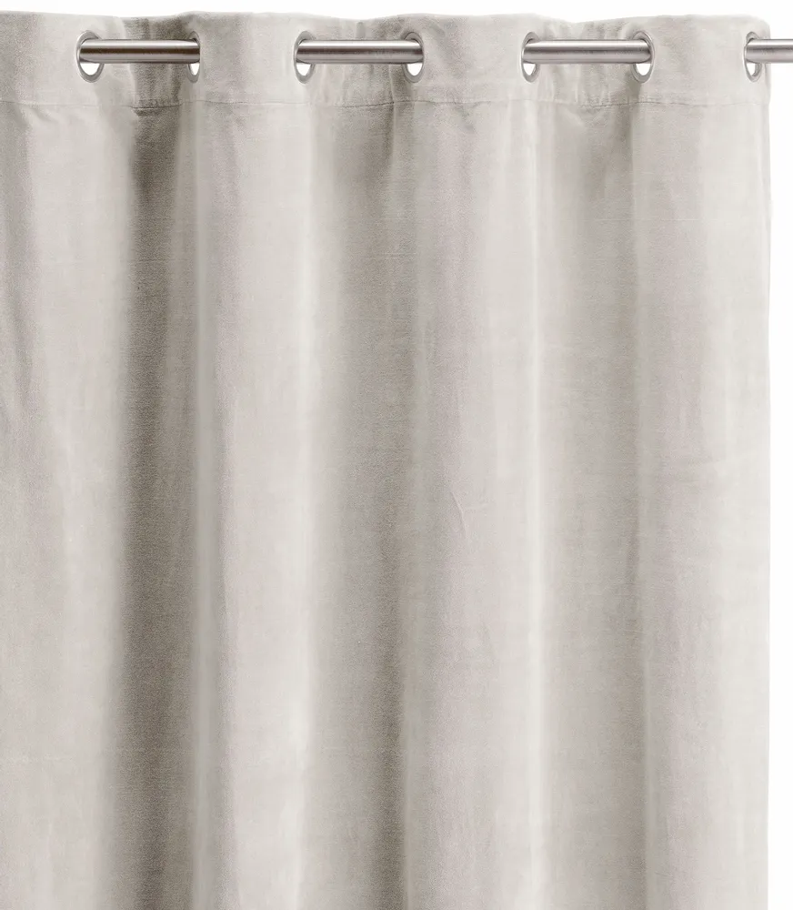 Curtains and window coverings - Elise Plain Curtain Grège 140 X 280 - MAISON VIVARAISE - SDE VIVARAISE WINKLER