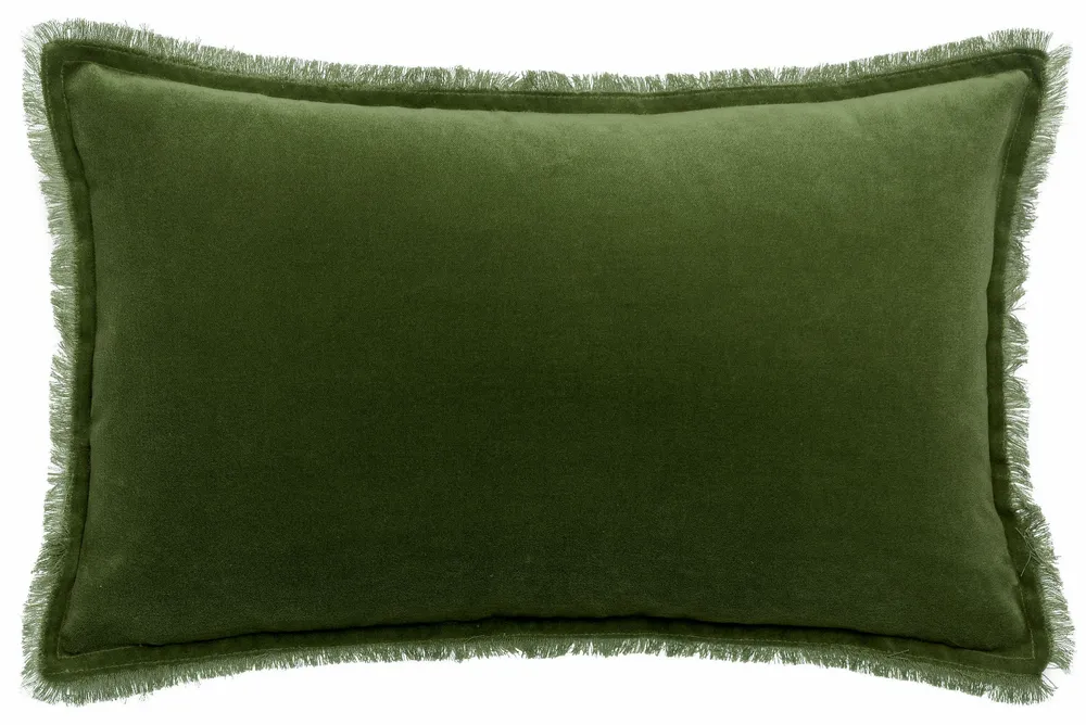 Coussins - Coussin uni Fara Eucalyptus 30 x 50 - MAISON VIVARAISE - SDE VIVARAISE WINKLER