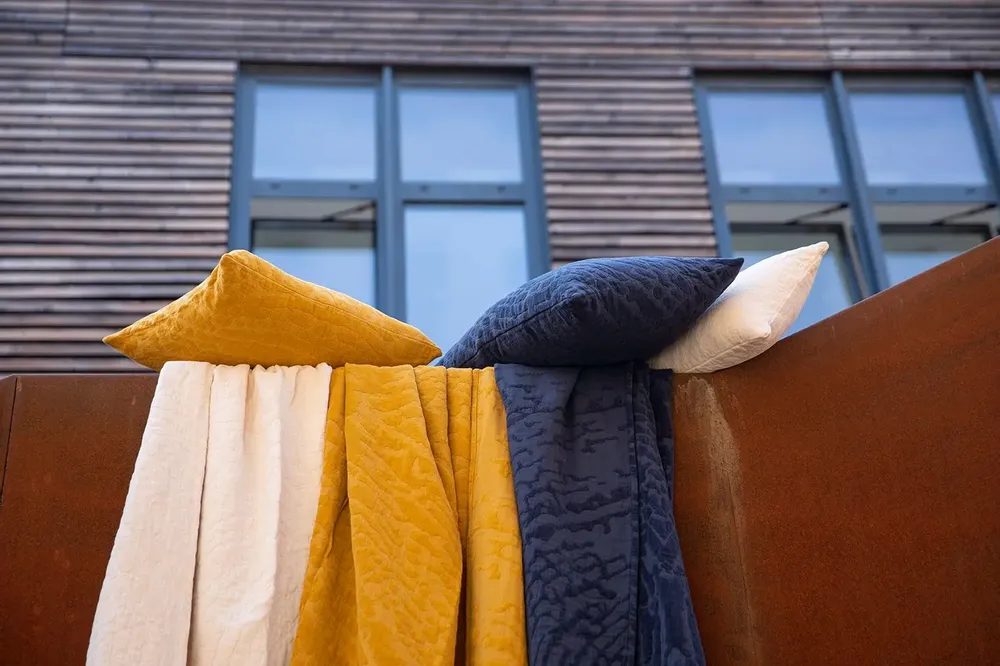 Cushions - Cushion Ines Bronze 45 X 45 - MAISON VIVARAISE - SDE VIVARAISE WINKLER