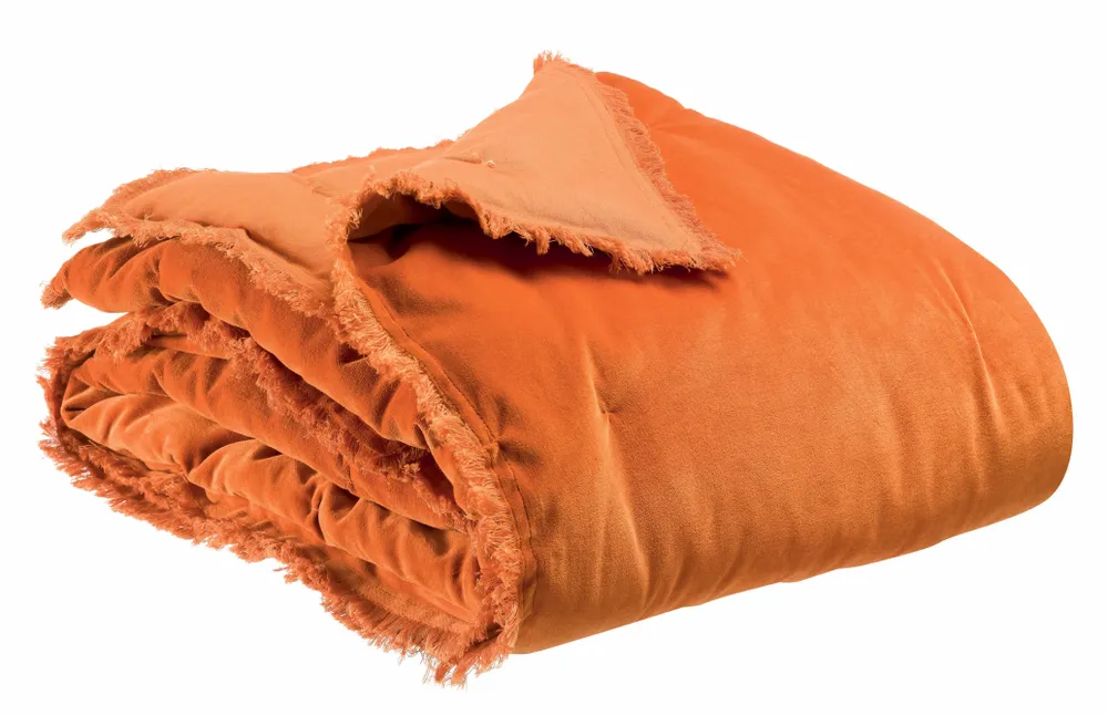 Bed linens - Eiderdown Fara Ambre 85 X 200 - MAISON VIVARAISE - SDE VIVARAISE WINKLER