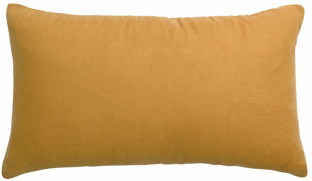 Cushions - Plain Cushion Zeff Ocre 30 X 50 - MAISON VIVARAISE - SDE VIVARAISE WINKLER