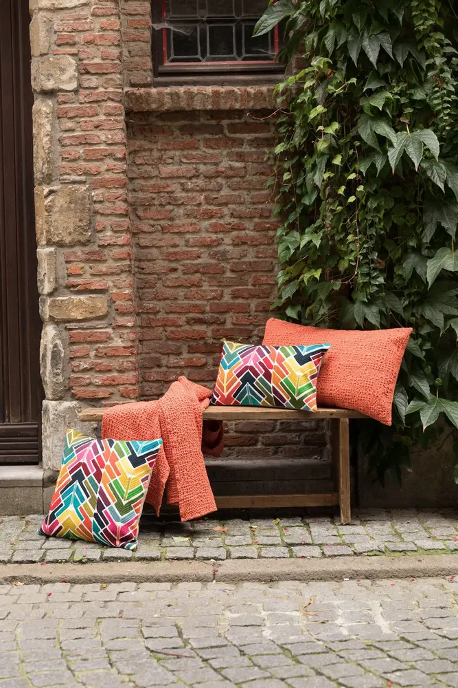 Bed linens - Tana Bed Throw Marmelade 180 X 260 - MAISON VIVARAISE - SDE VIVARAISE WINKLER