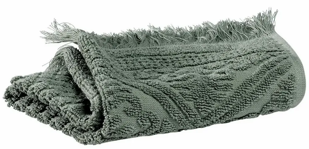 Bath towels - Zoé Guest Towel Thym 30 X 50 - MAISON VIVARAISE - SDE VIVARAISE WINKLER