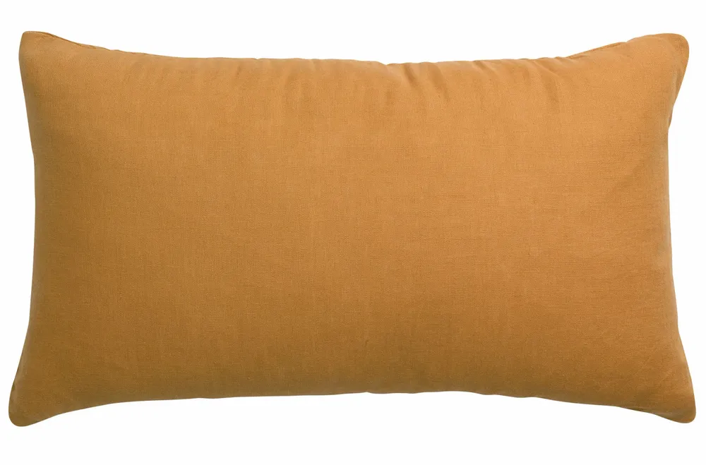 Cushions - Plain Cushion Zeff Ocre 40 X 65 - MAISON VIVARAISE - SDE VIVARAISE WINKLER