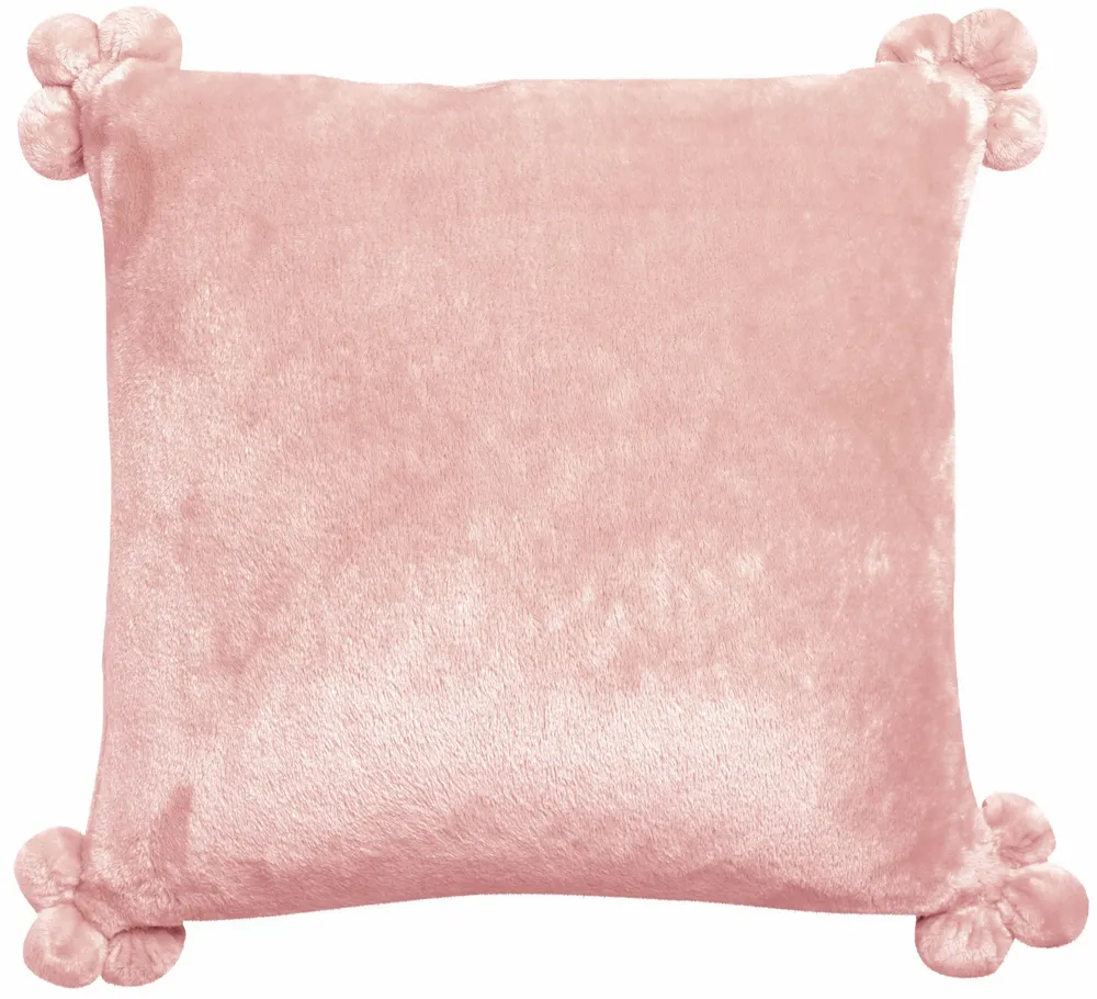 Cushions - Tender Pompons Cushion Aubepine 45 X 45 - MAISON VIVARAISE - SDE VIVARAISE WINKLER