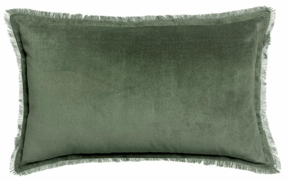 Coussins - Coussin uni Fara Thym 30 x 50 - MAISON VIVARAISE - SDE VIVARAISE WINKLER