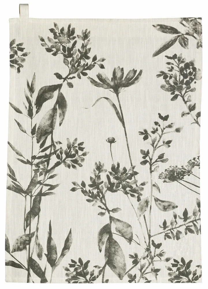 Torchons - Torchon Fleuri Isam Ombre 50 x 70 - MAISON VIVARAISE - SDE VIVARAISE WINKLER