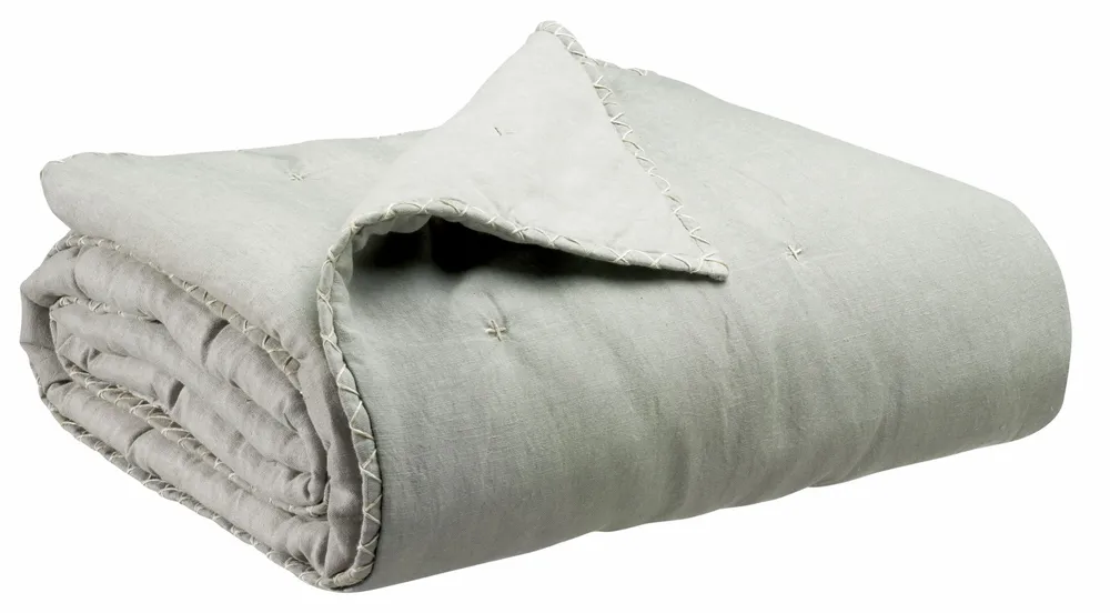 Throw blankets - Throw Nala Perle 140 X 200 - MAISON VIVARAISE - SDE VIVARAISE WINKLER