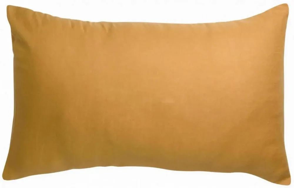 Bed linens - Zeff Pillowcase Ocre 50 X 75 - MAISON VIVARAISE - SDE VIVARAISE WINKLER