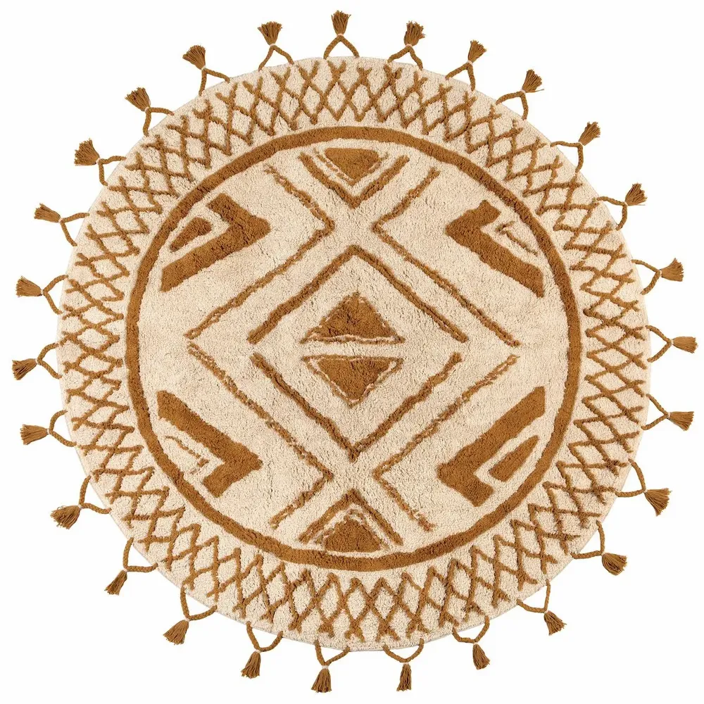 Rugs - Rug Sami Bronze Diameter 160 - MAISON VIVARAISE - SDE VIVARAISE WINKLER