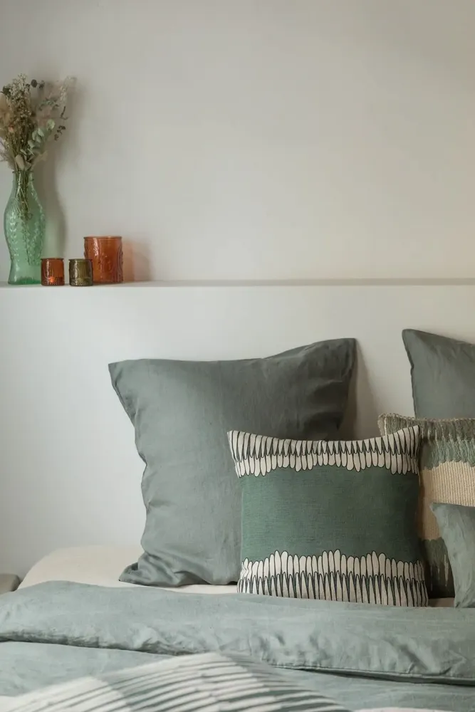 Linge de lit - Drap plat Zeff Thym 240 x 300 - MAISON VIVARAISE - SDE VIVARAISE WINKLER