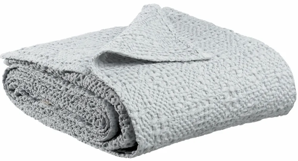 Throw blankets - Tana Throw Blanket Perle 140 X 200 - MAISON VIVARAISE - SDE VIVARAISE WINKLER