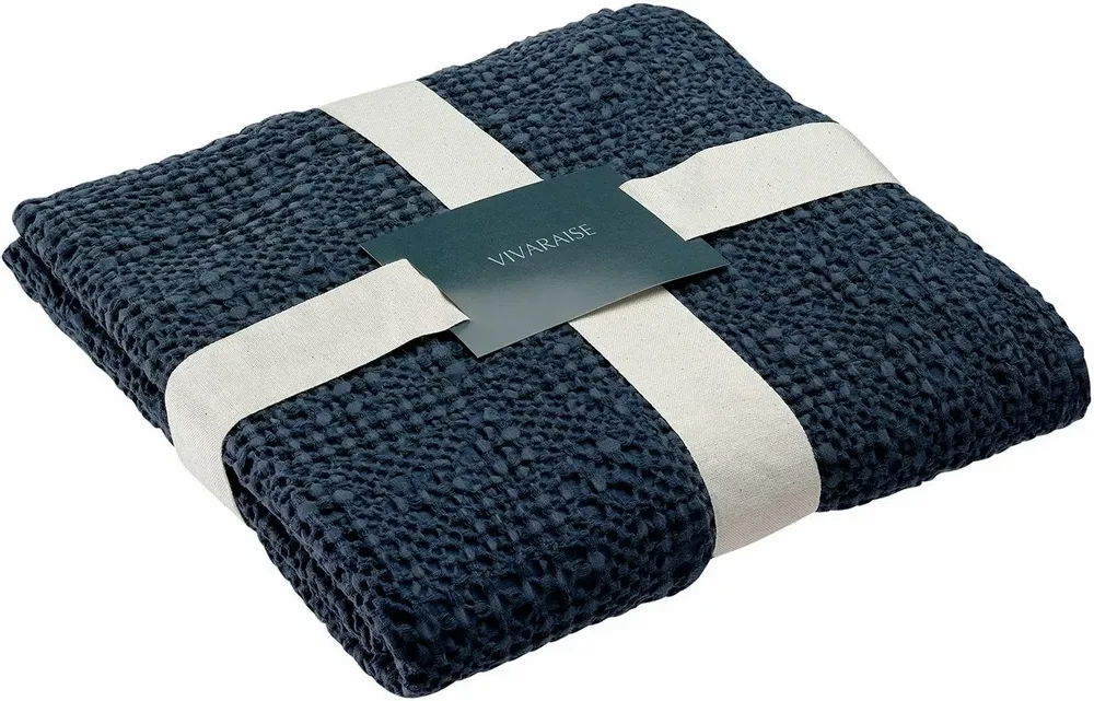 Throw blankets - Tana Throw Blanket Perle 140 X 200 - MAISON VIVARAISE - SDE VIVARAISE WINKLER