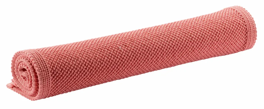 Autres linges de bain - Tapis de bain uni Etia Corail 54 x 110 - MAISON VIVARAISE - SDE VIVARAISE WINKLER