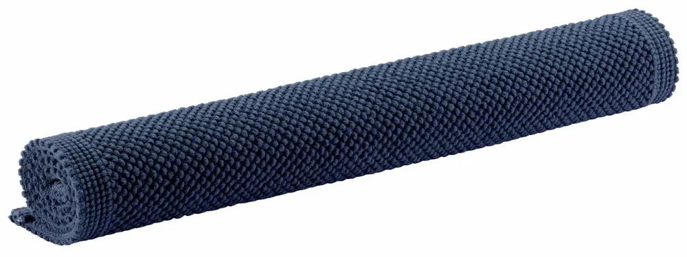 Autres linges de bain - Tapis de bain uni Etia Encre 54 x 64 - MAISON VIVARAISE - SDE VIVARAISE WINKLER