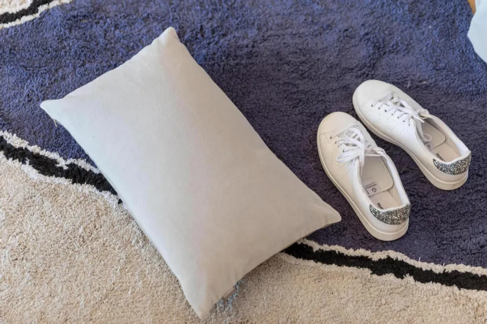 Cushions - Plain Cushion Elise Perle 30 X 50 - MAISON VIVARAISE - SDE VIVARAISE WINKLER