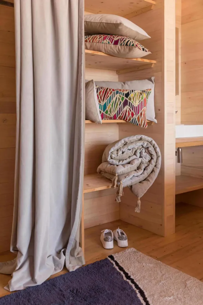 Rideaux et voilages - Rideau uni Elise Perle 140 x 280 - MAISON VIVARAISE - SDE VIVARAISE WINKLER