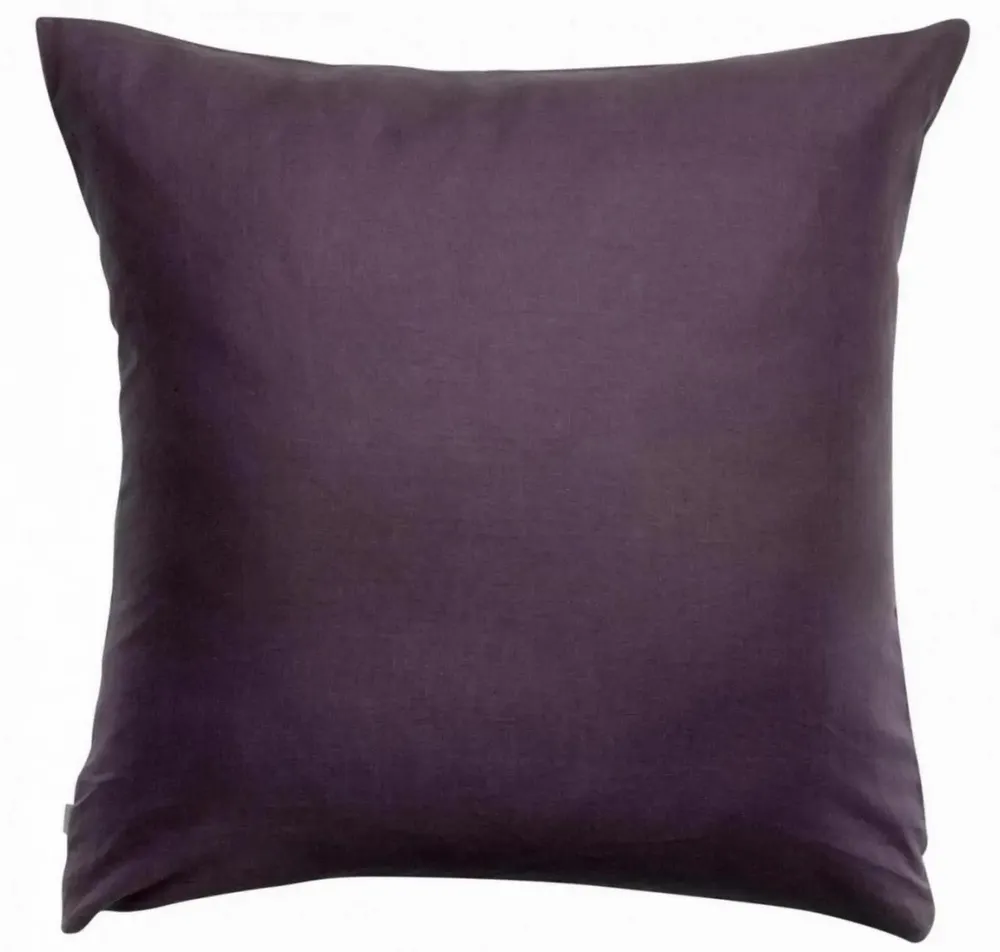 Bed linens - Zeff Pillowcase Raisin 65 X 65 - MAISON VIVARAISE - SDE VIVARAISE WINKLER