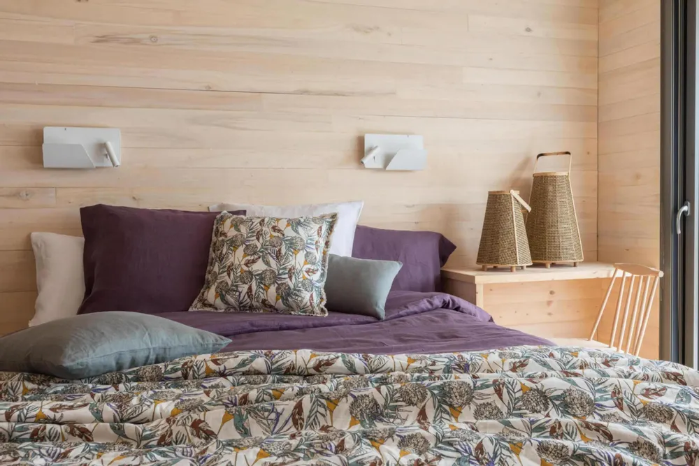 Bed linens - Zeff Duvet Cover Raisin 240 X 220 - MAISON VIVARAISE - SDE VIVARAISE WINKLER