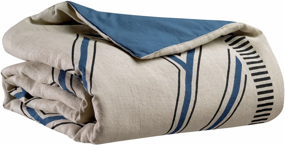 Linge de lit - Edredon Zeff Johan Tempête 80 x 180 - MAISON VIVARAISE - SDE VIVARAISE WINKLER