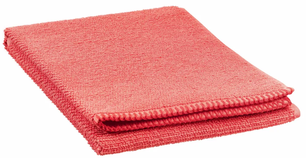Serviettes de bain - Serviette de toilette Bora Corail 50 x 100 - MAISON VIVARAISE - SDE VIVARAISE WINKLER