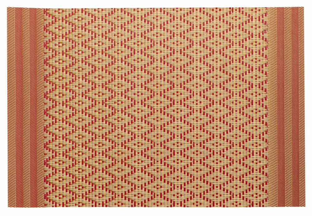 Nappes - Set de table Kadra Rouge/or 33 x 45 - MAISON VIVARAISE - SDE VIVARAISE WINKLER