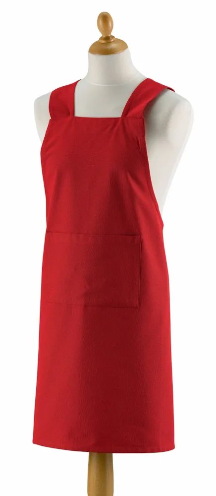 Tabliers de cuisine - Tablier de cuisine Gen Rouge Recyclé 120 x 85 - MAISON VIVARAISE - SDE VIVARAISE WINKLER