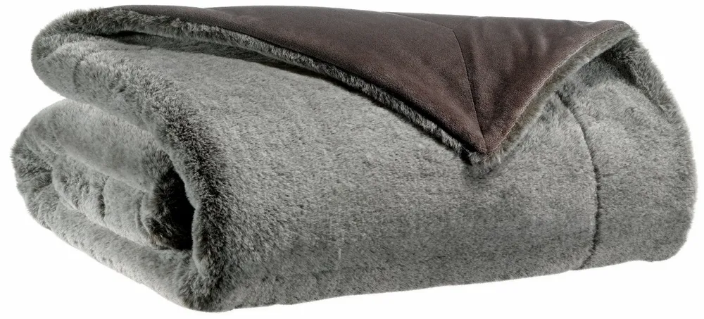 Throw blankets - Kinta Throw Blanket Cacao 130 X 160 - MAISON VIVARAISE - SDE VIVARAISE WINKLER