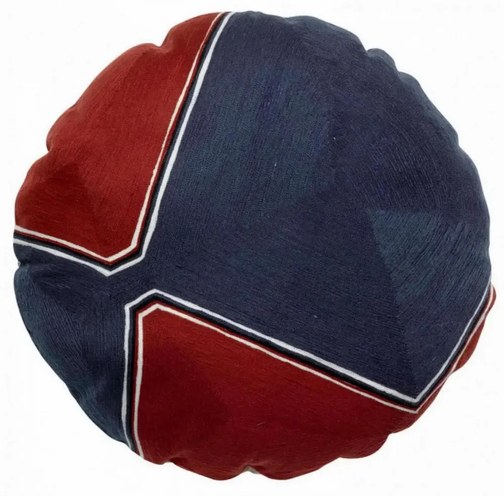 Coussins - Coussin Mila Rubis Diamètre 50 - MAISON VIVARAISE - SDE VIVARAISE WINKLER