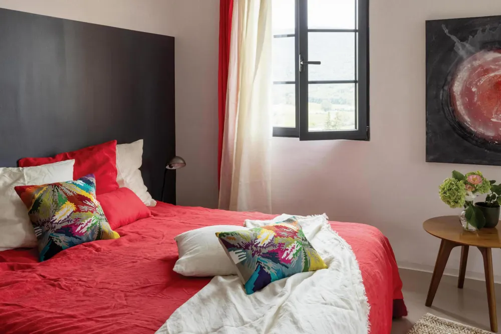 Plaids - Plaid Zeff Nomade Groseille 130 x 180 - MAISON VIVARAISE - SDE VIVARAISE WINKLER