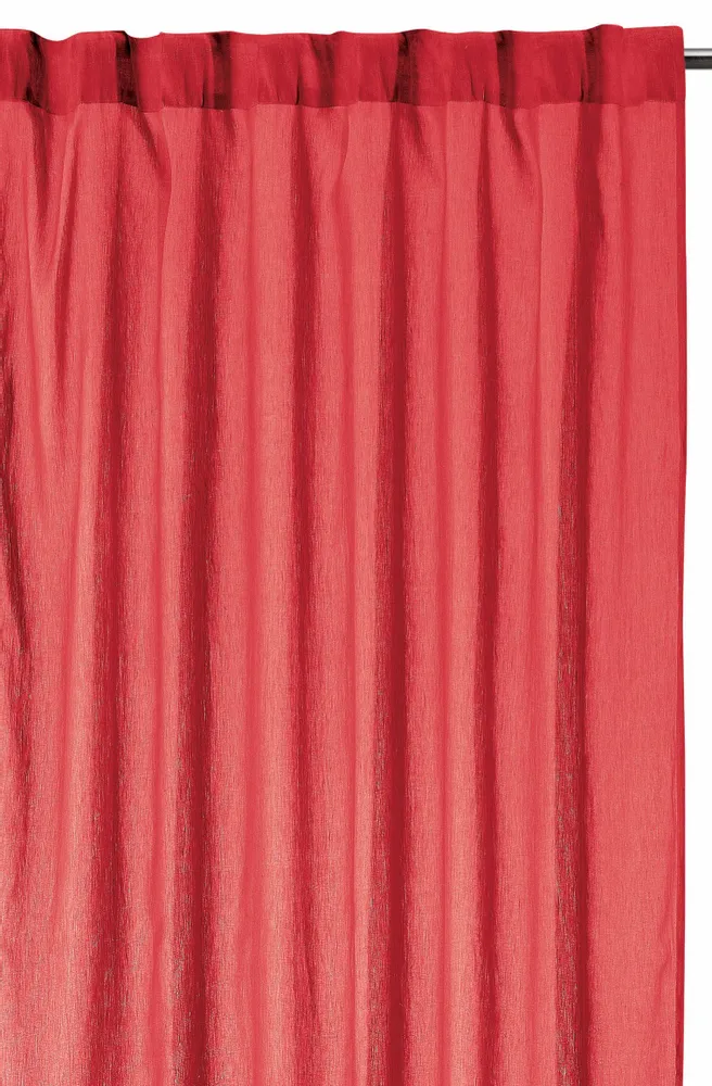 Curtains and window coverings - Zeff veil curtain Groseille 140 X 280 - MAISON VIVARAISE - SDE VIVARAISE WINKLER