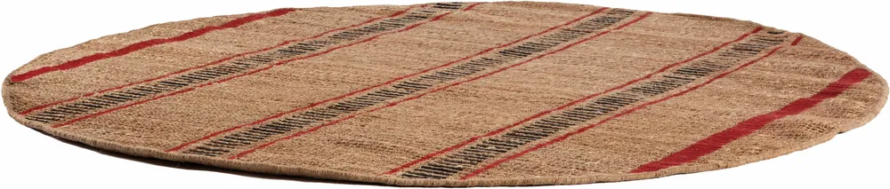 Tapis - Tapis Eden Groseille diamètre 160 - MAISON VIVARAISE - SDE VIVARAISE WINKLER
