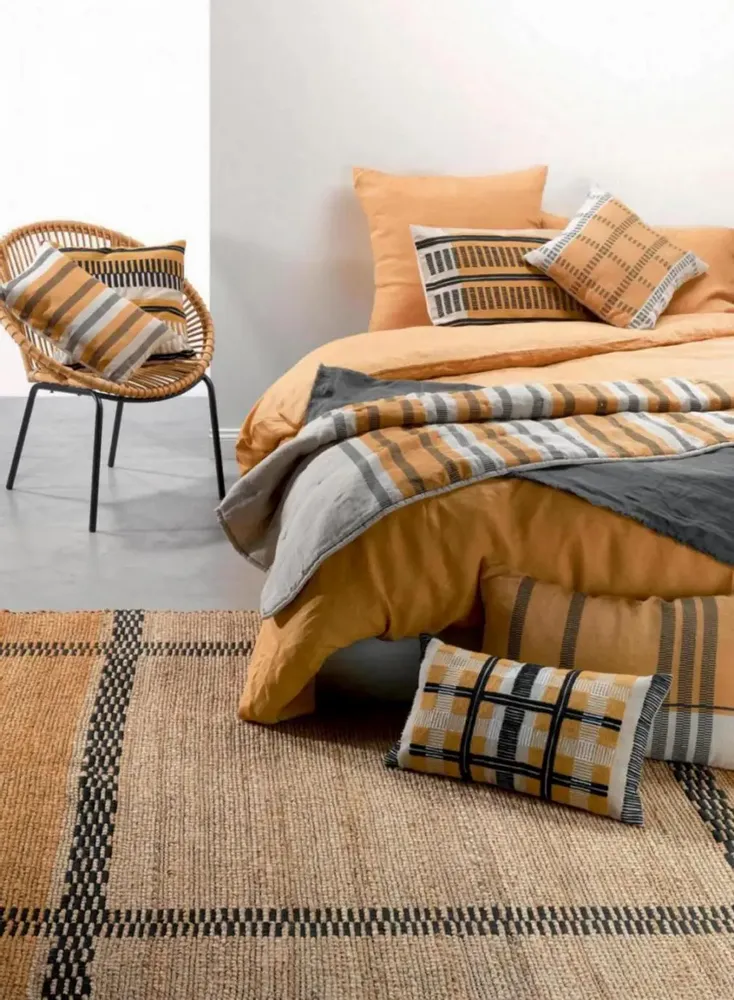 Rugs - Eden Rug Ocre 160 X 230 - MAISON VIVARAISE - SDE VIVARAISE WINKLER