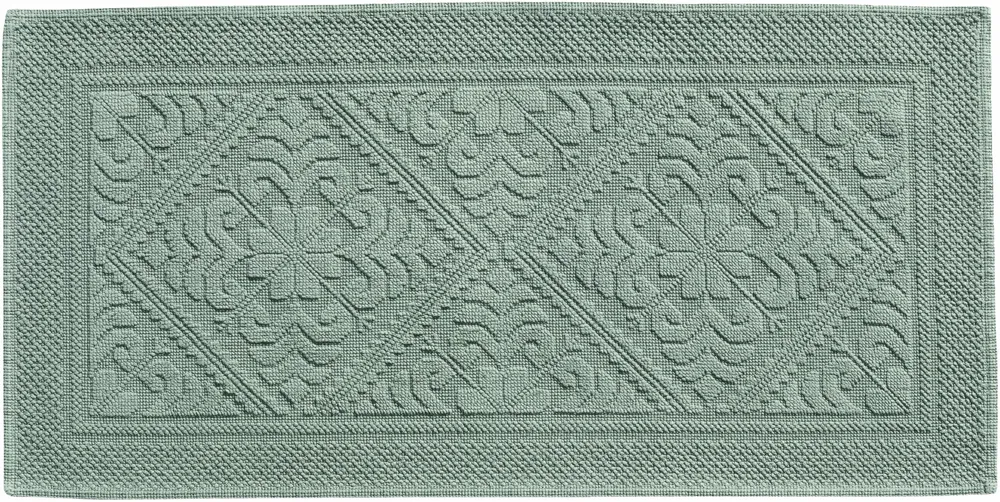 Autres linges de bain - Tapis de bain uni Enzo Mousse 54 x 110 - MAISON VIVARAISE - SDE VIVARAISE WINKLER