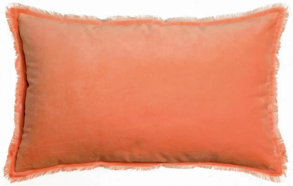 Cushions - Cushion Fara Goyave 40 X 65 - MAISON VIVARAISE - SDE VIVARAISE WINKLER