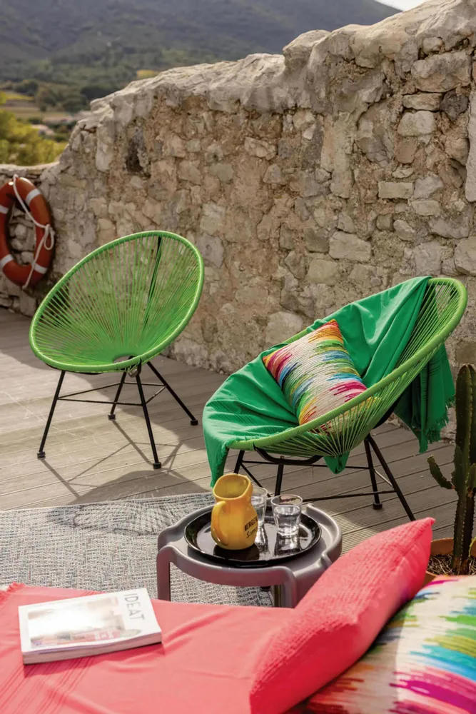 Bed linens - Cancun Hammam Towel Cactus 90 X 180 - MAISON VIVARAISE - SDE VIVARAISE WINKLER