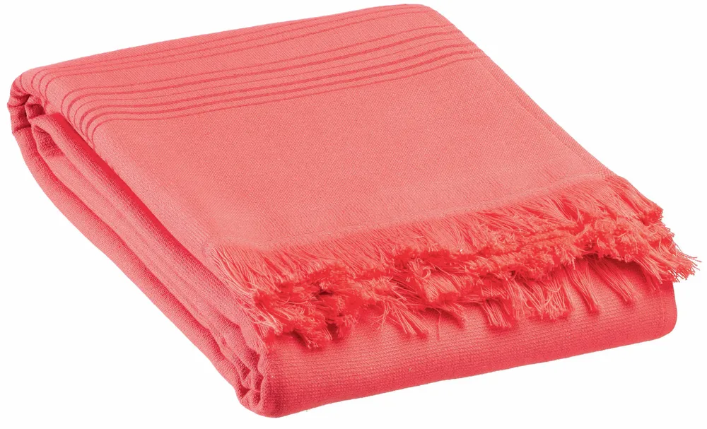 Linge de lit - Drap hammam Cancun Malabar 90 x 180 - MAISON VIVARAISE - SDE VIVARAISE WINKLER