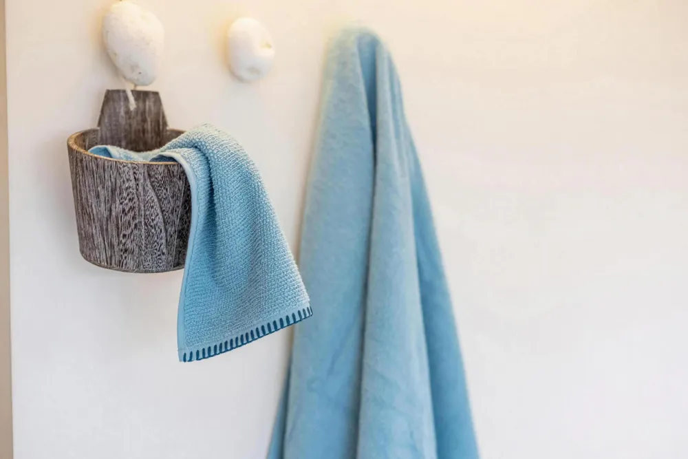 Bath towels - Guest Towel Bora Quartz 30 X 50 - MAISON VIVARAISE - SDE VIVARAISE WINKLER