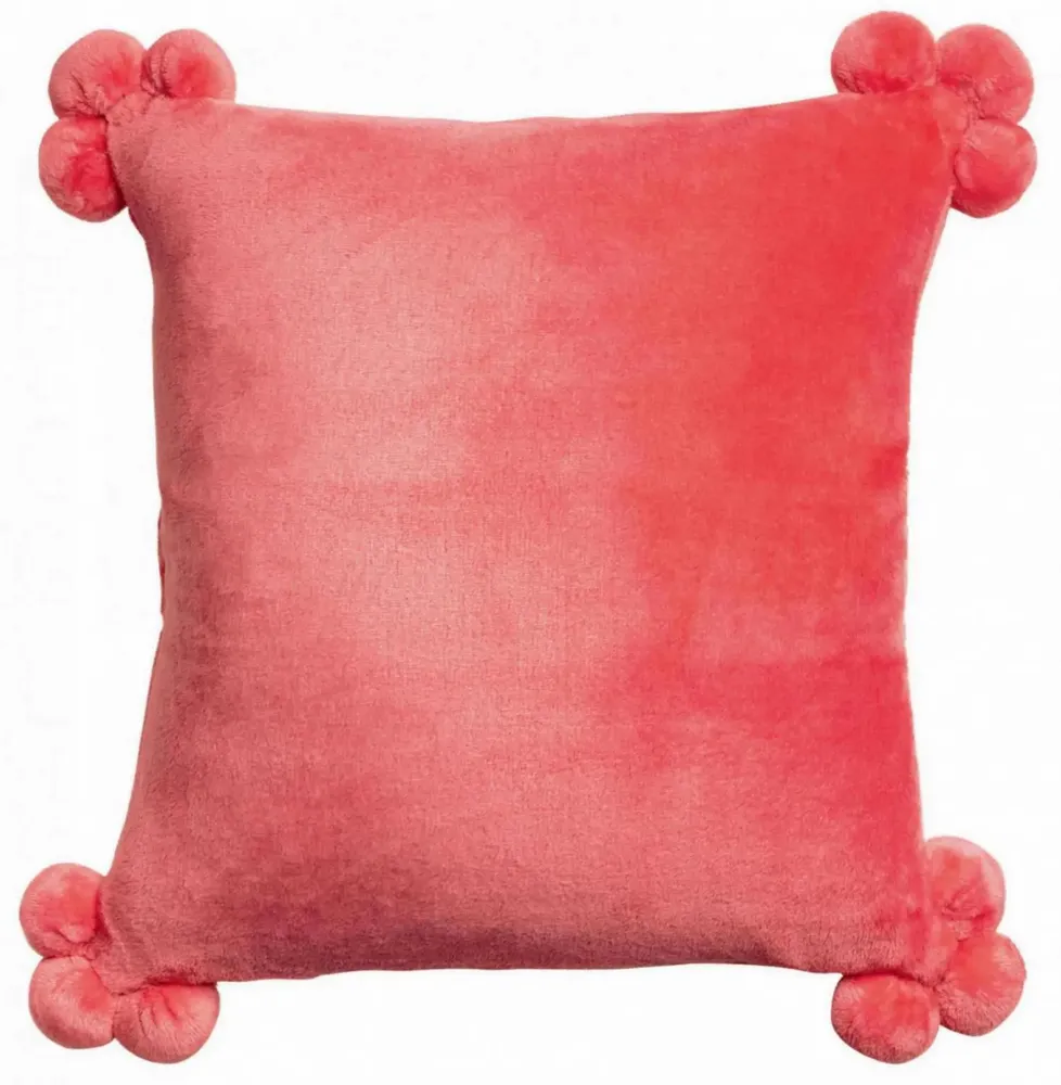 Coussins - Coussin Tender Pompons Malabar 45 x 45 - MAISON VIVARAISE - SDE VIVARAISE WINKLER