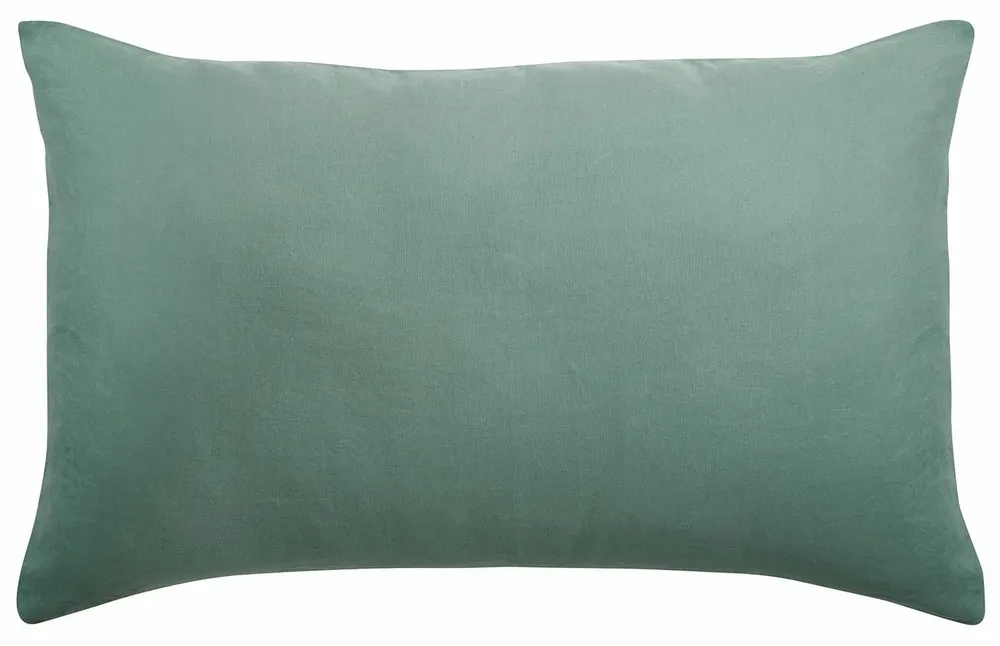 Linge de lit - Taie d'oreiller Kala Sauge 50 x 75 - MAISON VIVARAISE - SDE VIVARAISE WINKLER